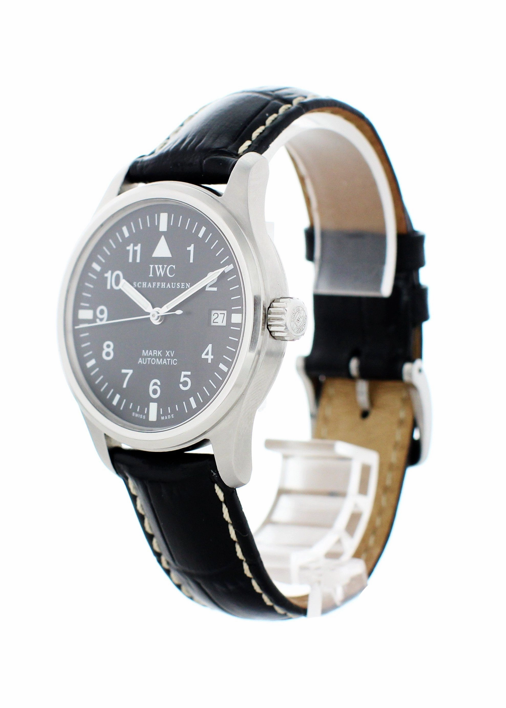 Iwc Pilot Mark XV IW325311 Mens Watch Box Papers