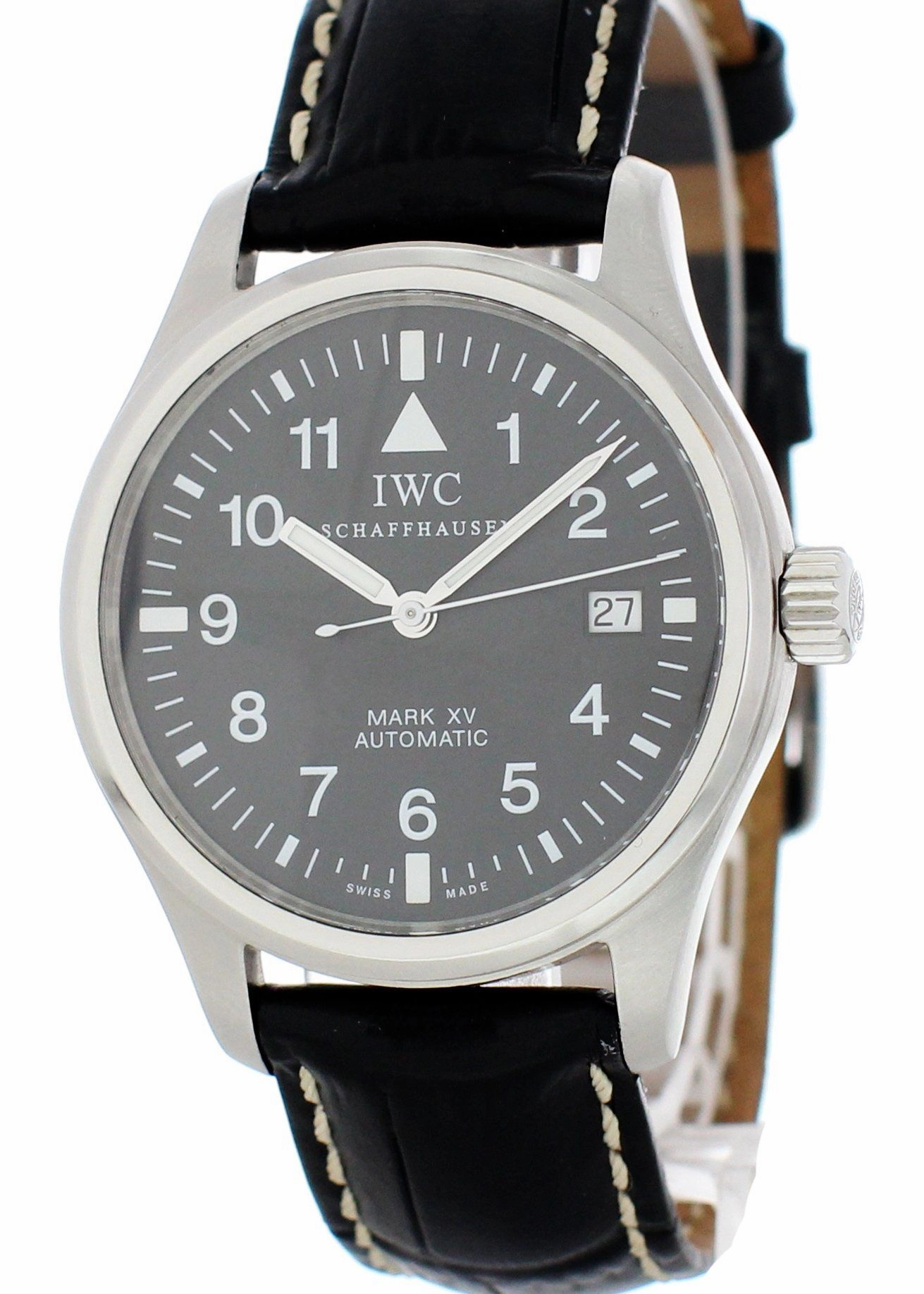 Iwc Pilot Mark XV IW325311 Mens Watch Box Papers