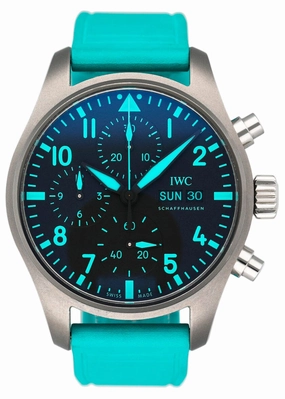 IWC Pilot's IW388108 41 Edition Mercedes-AMG PETRONAS Formula One Team Watch Box Papers