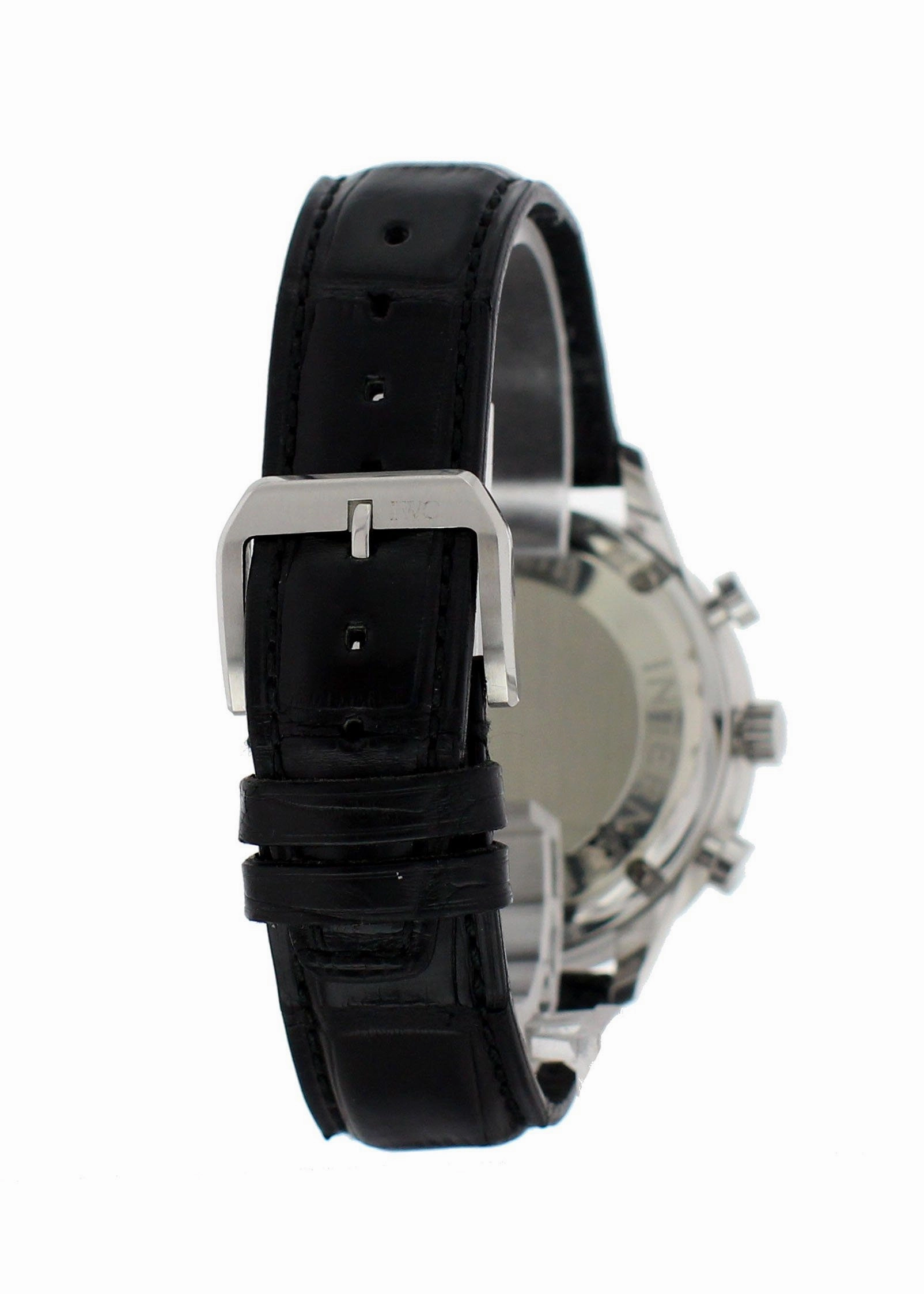 IWC Portuguese Chronograph IW371401 Mens Watch With Box And Booklets