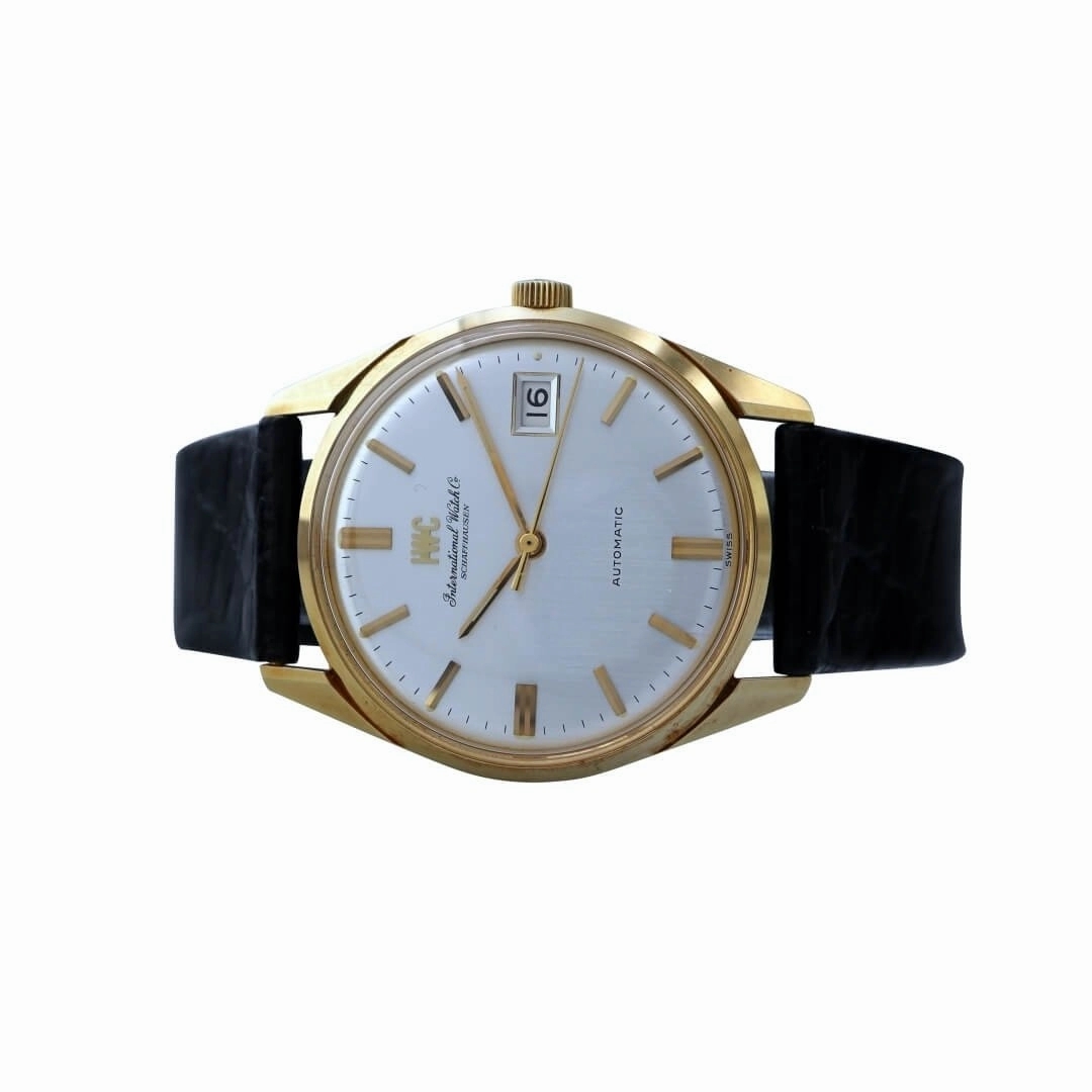 IWC Ref. 1810,  NOS, 18k Gold 1978 Men's Vintage Watch
