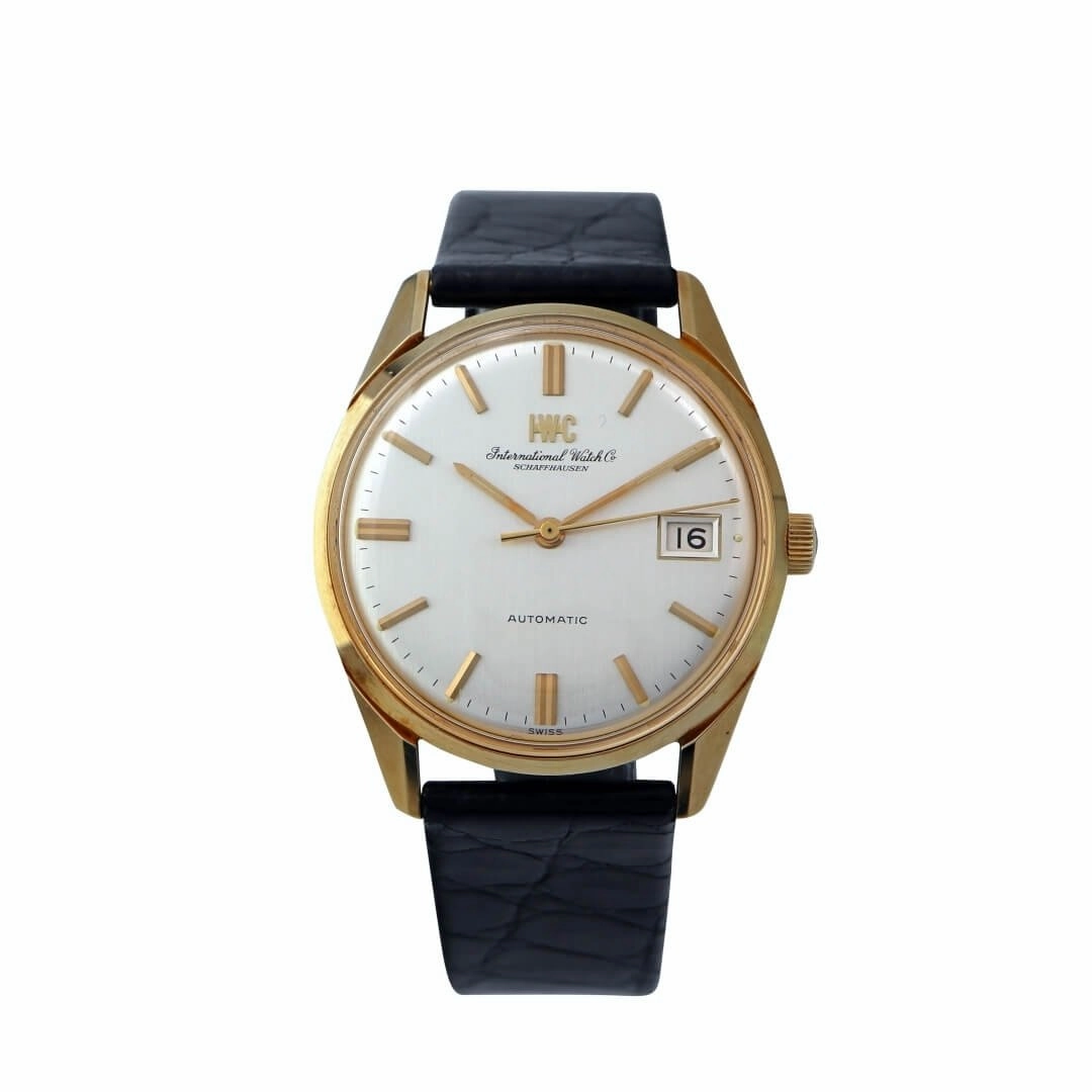 IWC Ref. 1810,  NOS, 18k Gold 1978 Men's Vintage Watch