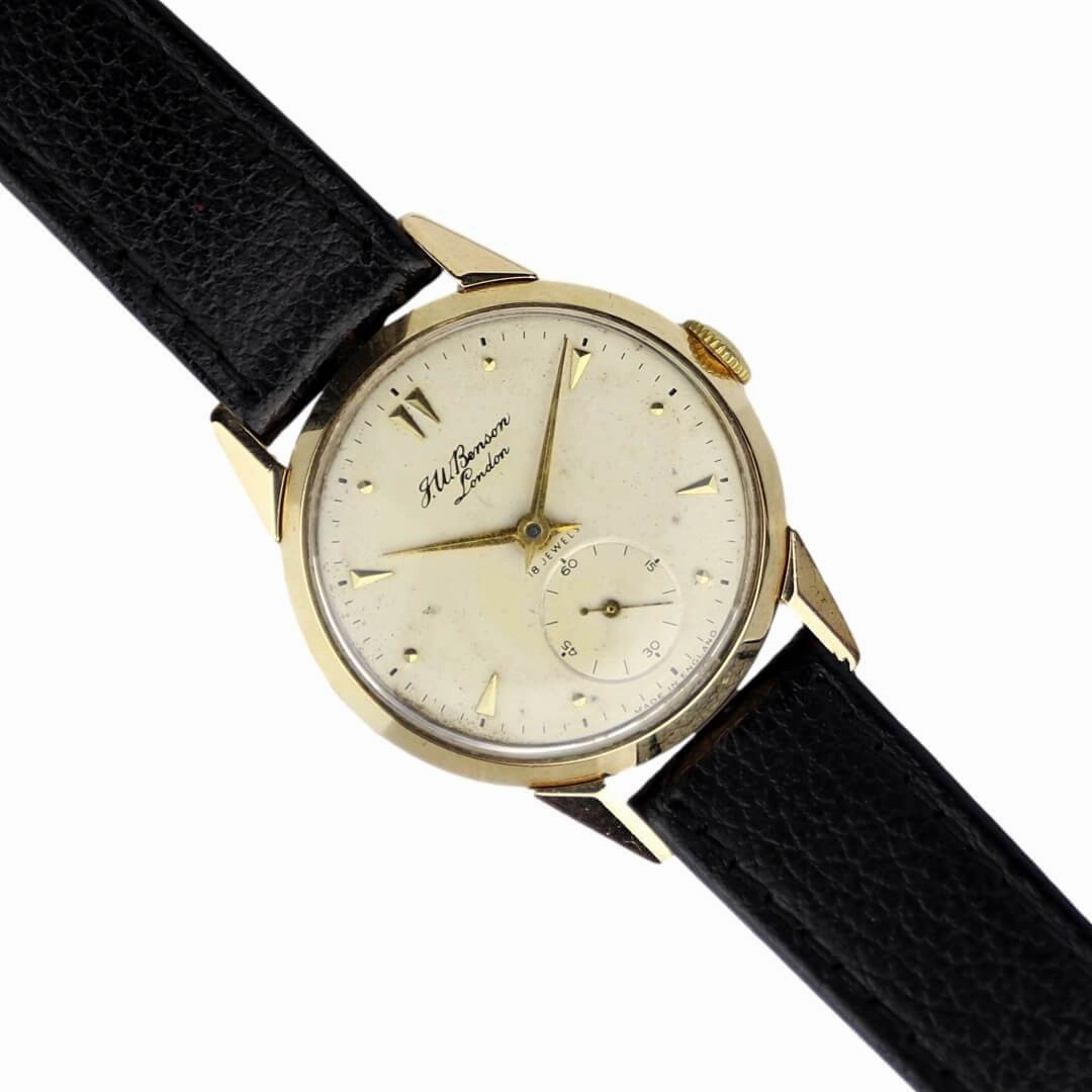 J.W.Benson 9k Gold Watch