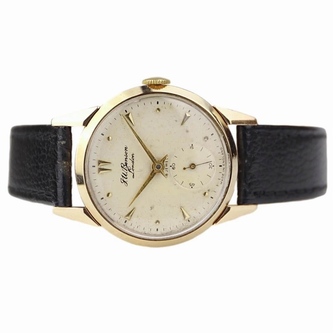 J.W.Benson 9k Gold Watch