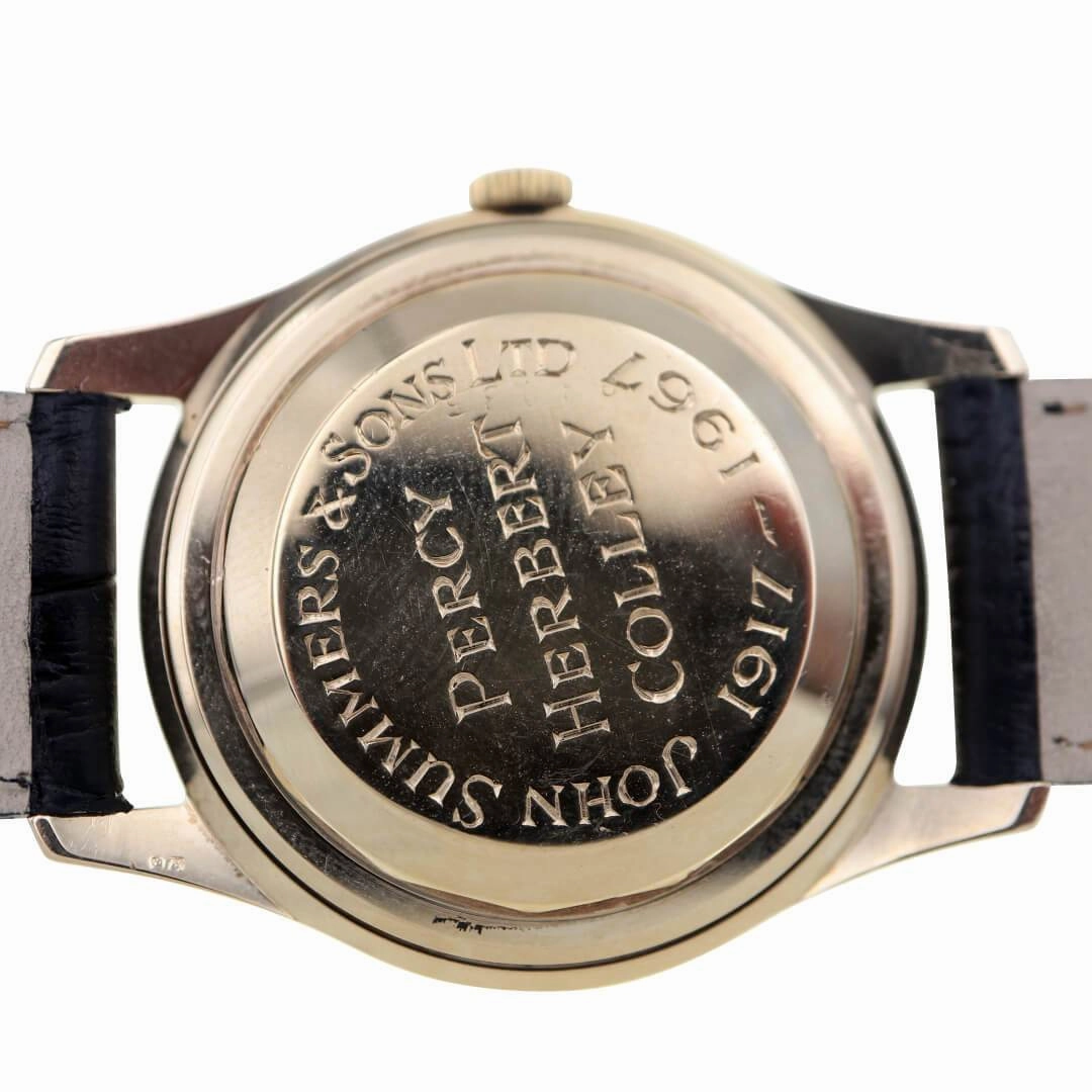 Jaeger Le Coultre Asprey Automatic Gold, 1960's Men's Vintage Watch