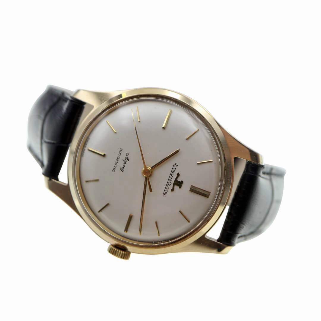 Jaeger Le Coultre Asprey Automatic Gold, 1960's Men's Vintage Watch