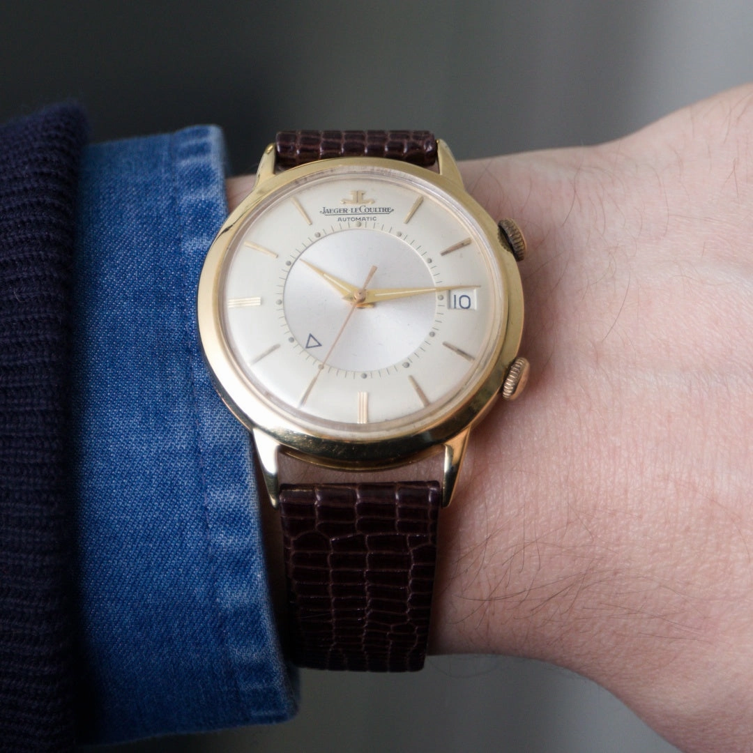 Jaeger-LeCoultre Jumbo Memovox, 18k Gold, Automatic Alarm