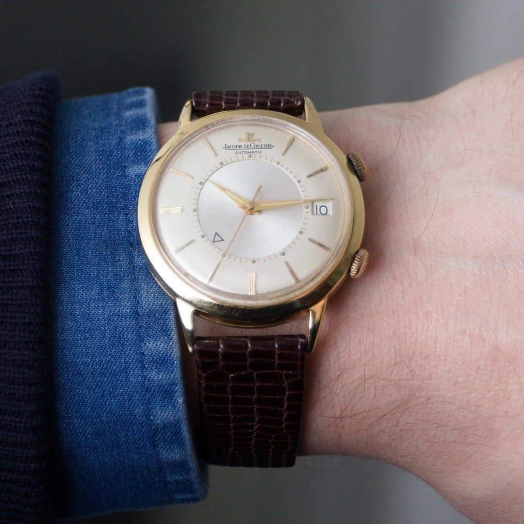 Jaeger-LeCoultre Jumbo Memovox, 18k Gold, Automatic Alarm