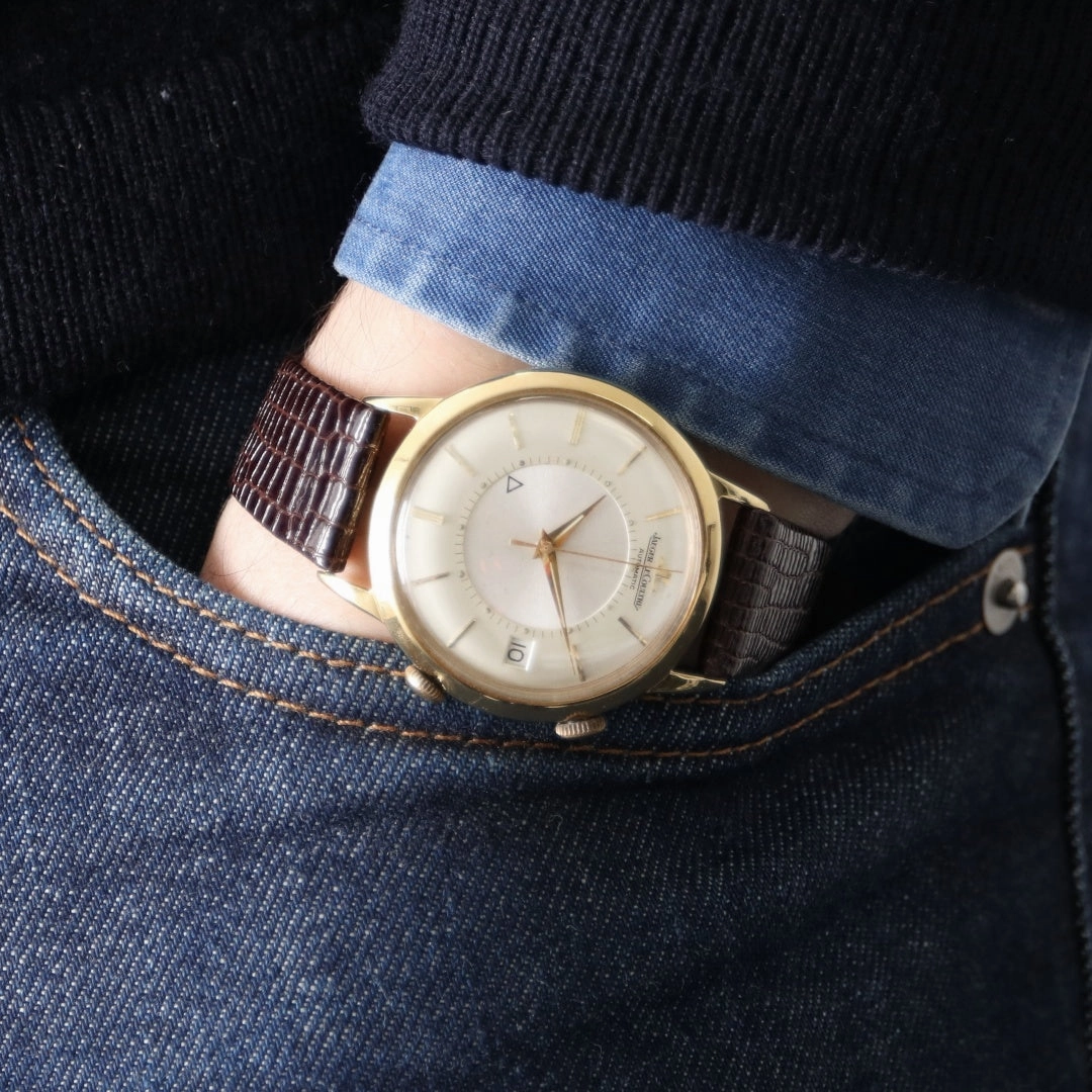 Jaeger-LeCoultre Jumbo Memovox, 18k Gold, Automatic Alarm