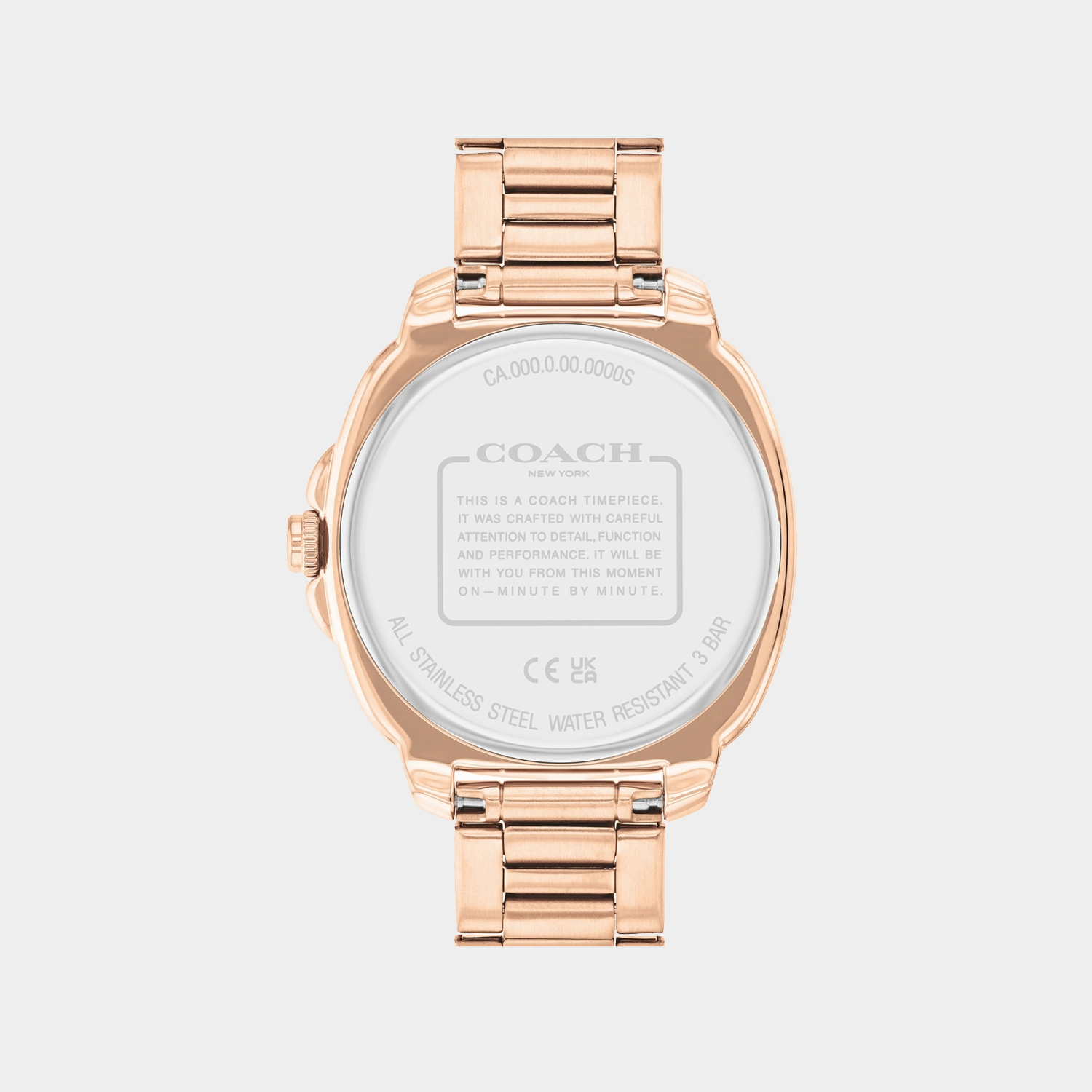 Kitt Women Quartz Blush Dial Multi-Function Stainless Steel Watch 14504399