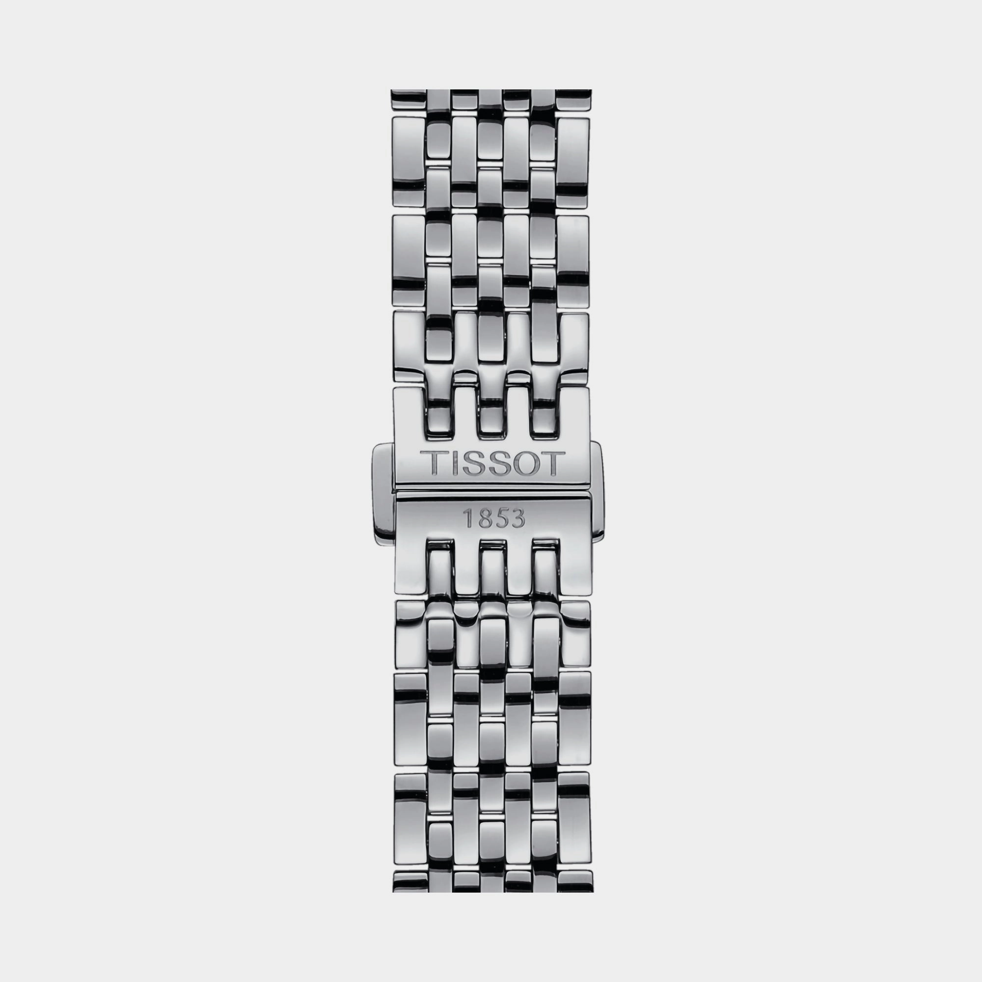 Le Locle Men's Silver Automatic Stainless Steel Watch T0064071103303