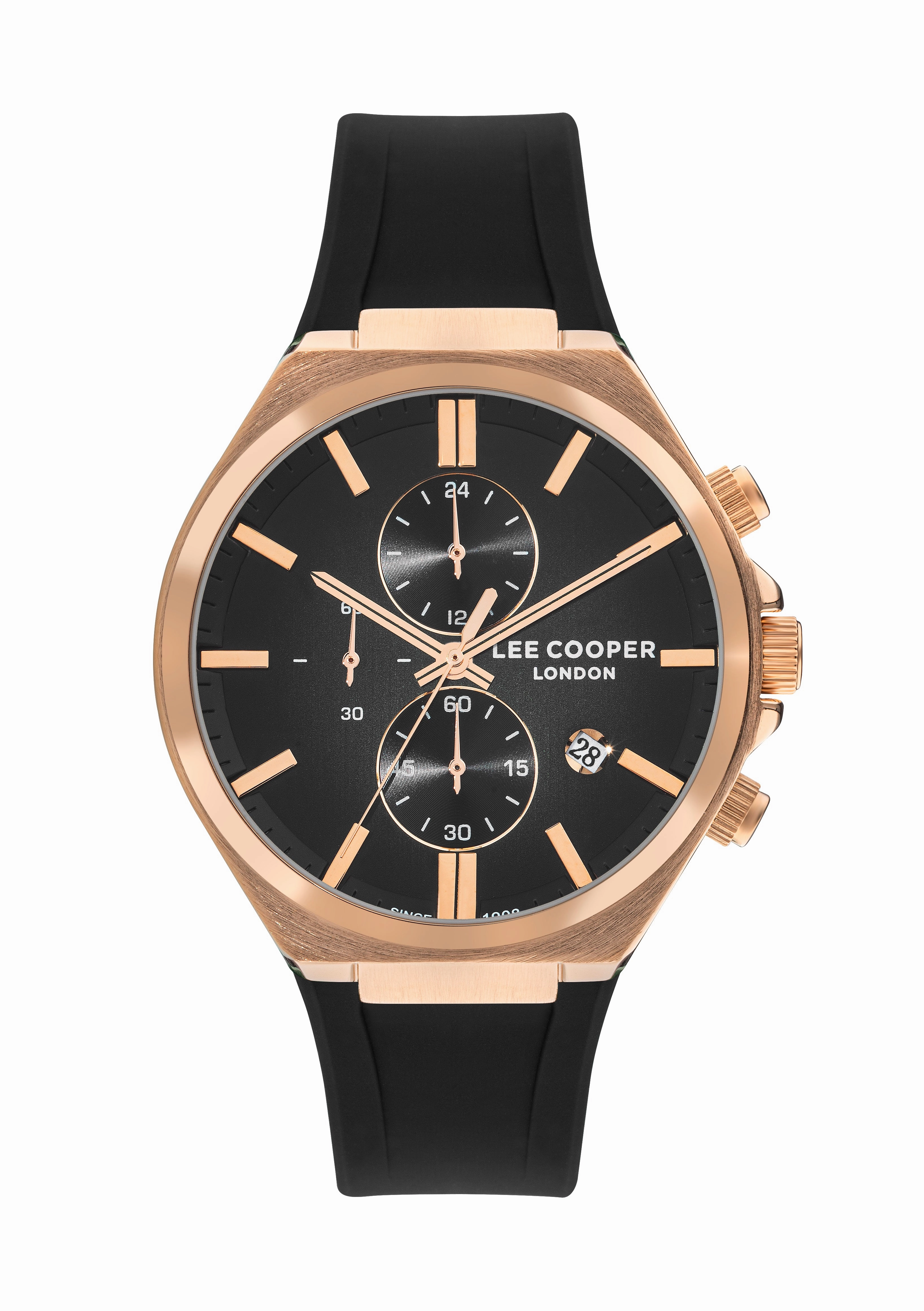 Lee Cooper - LC07854.451 - Men's Super Metal Rose Gold Multifunction Watch