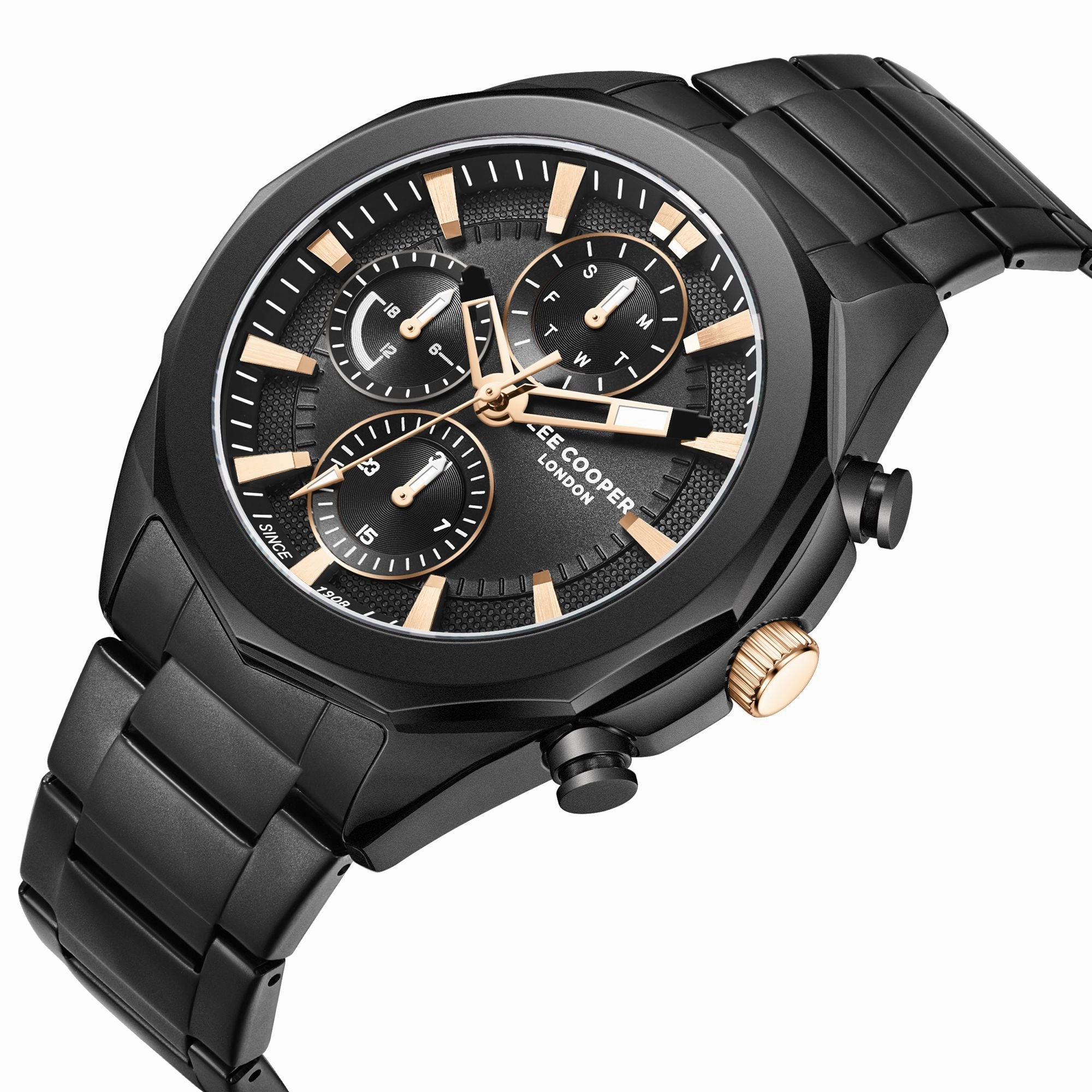 LEE COOPER - LC08005.650 - GENTS SUPERMETAL WRIST WATCH