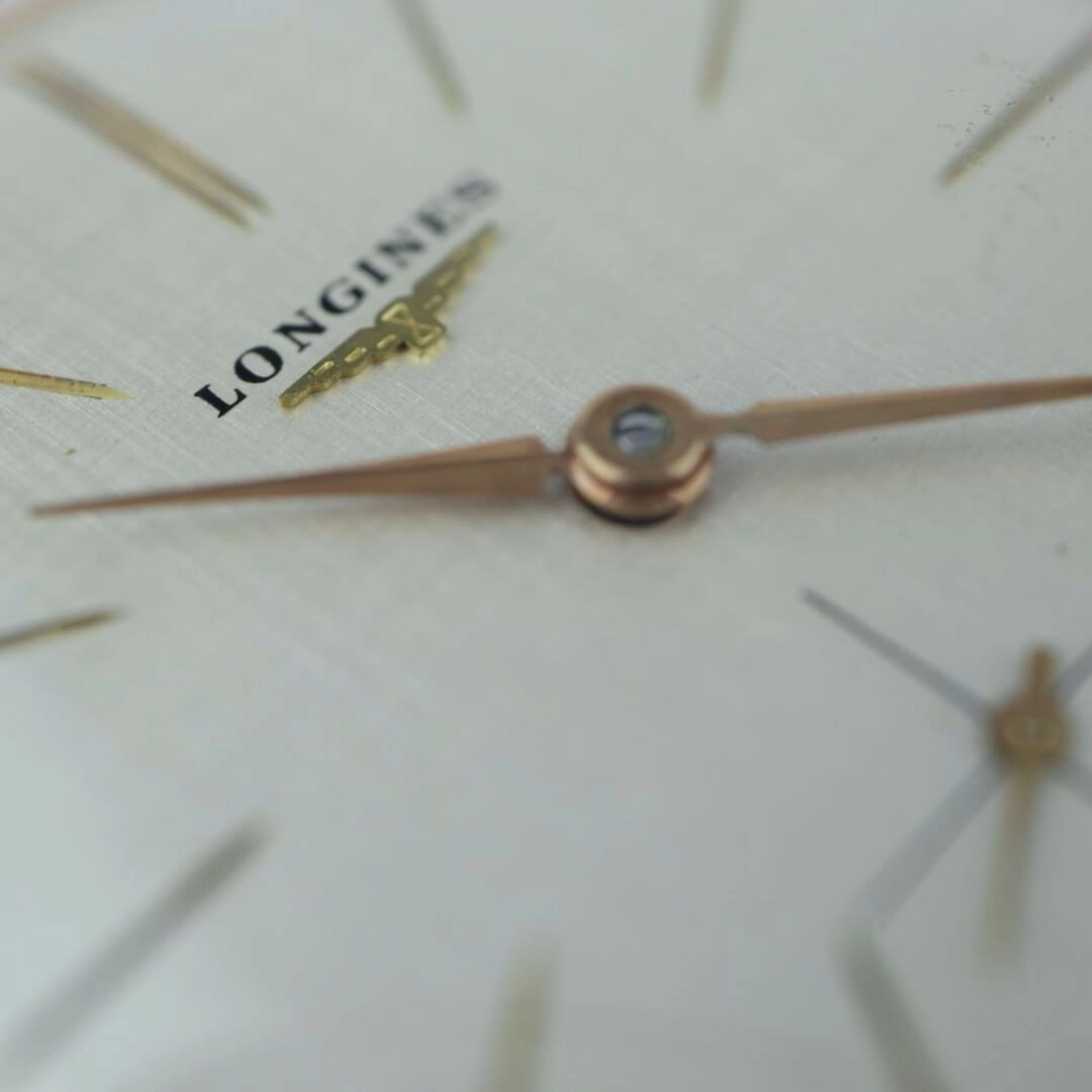 Longines 1960 18k Rose Gold Men's Vintage Watch