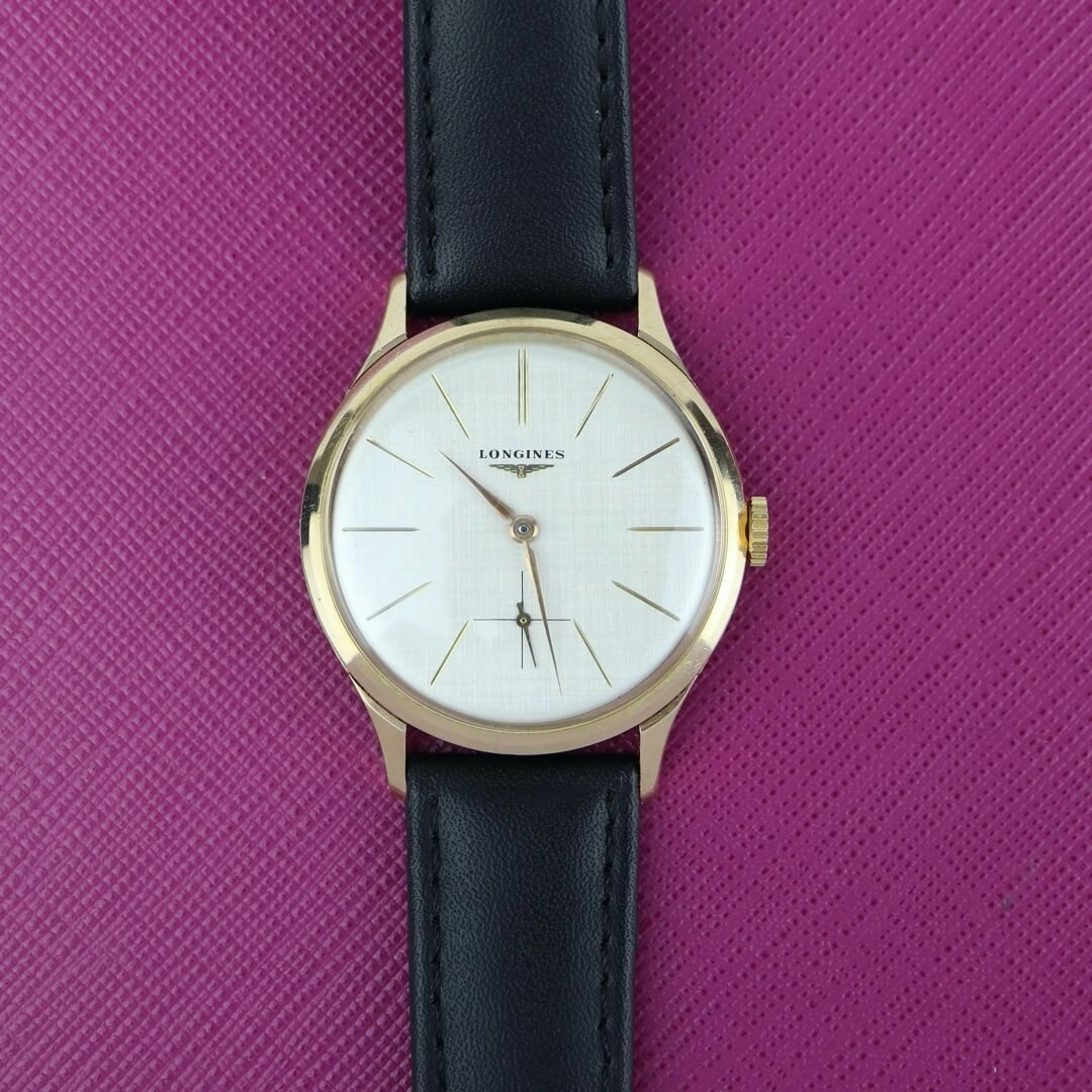 Longines 1960 18k Rose Gold Men's Vintage Watch