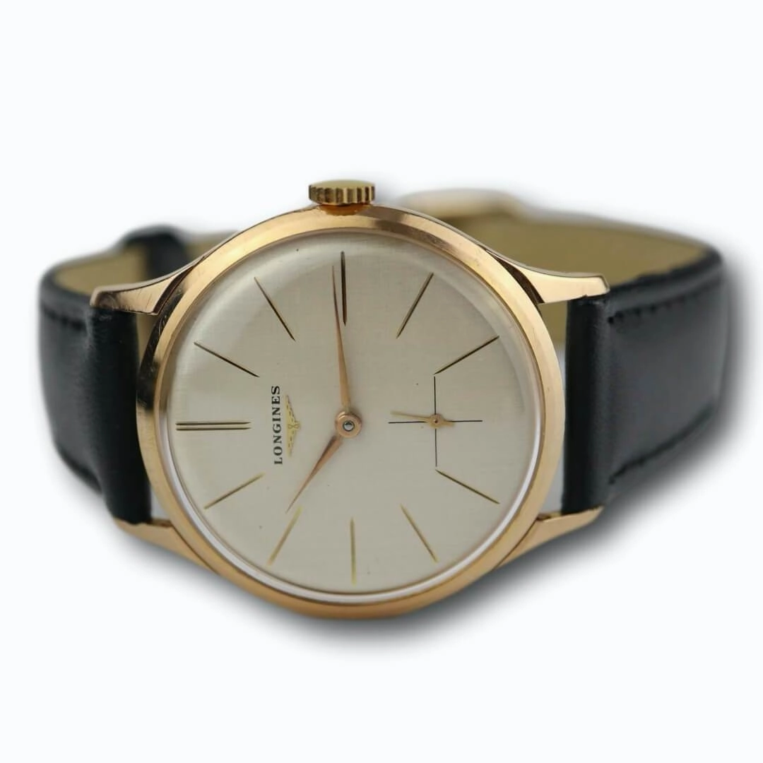 Longines 1960 18k Rose Gold Men's Vintage Watch