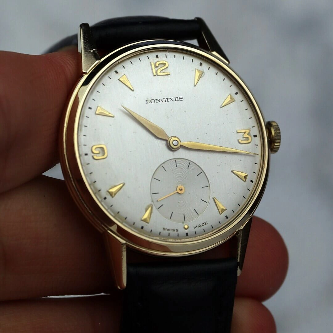 Longines 9k Gold, 1952 Vintage Watch