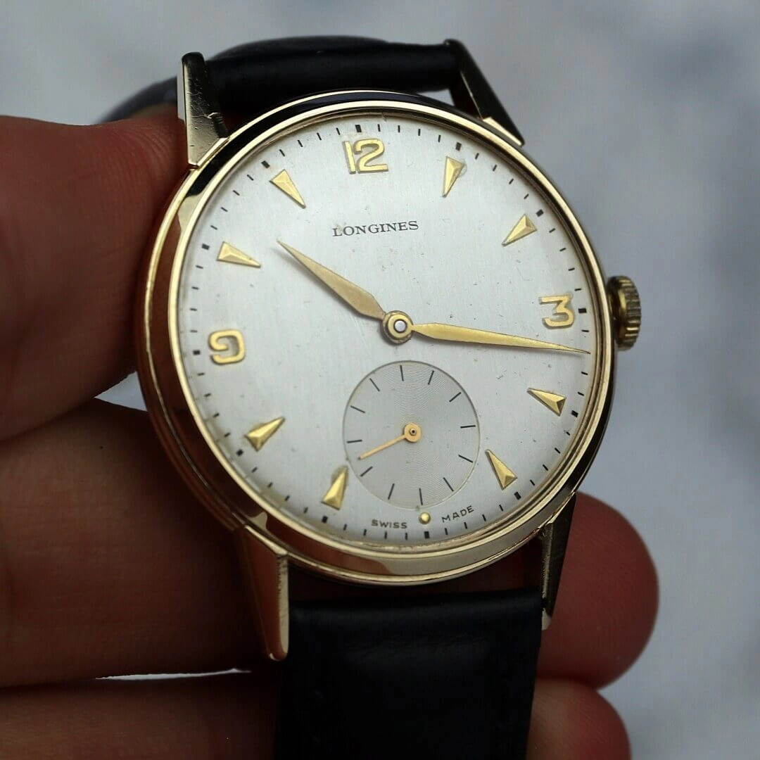 Longines 9k Gold, 1952 Vintage Watch