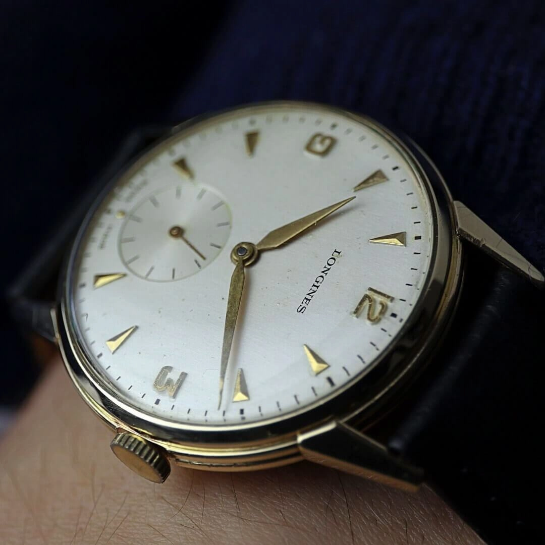Longines 9k Gold, 1952 Vintage Watch