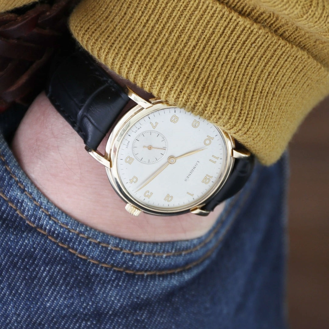 Longines 9k Gold Circa 1950