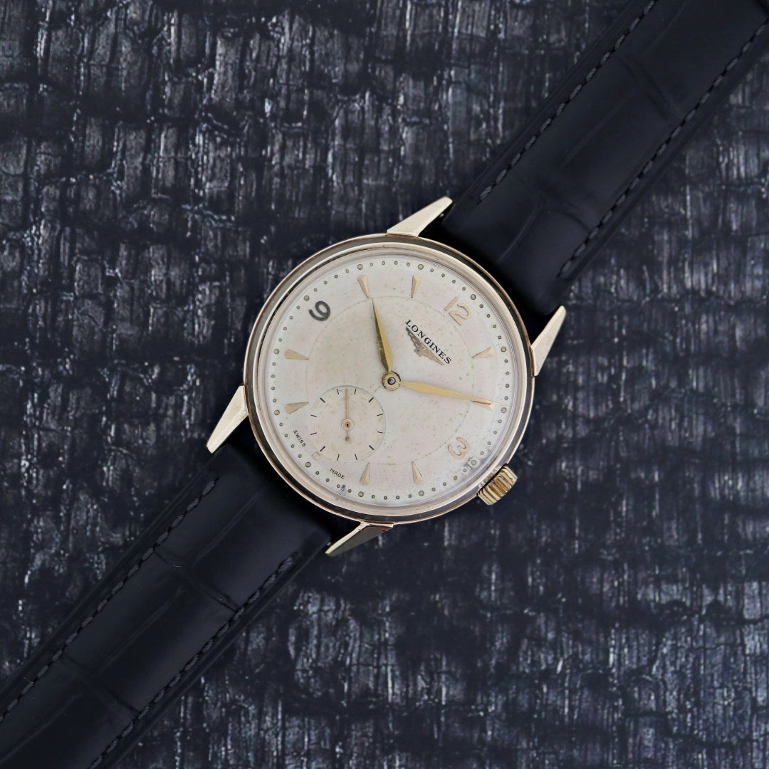 Longines 9k Gold Dress Watch, 1953