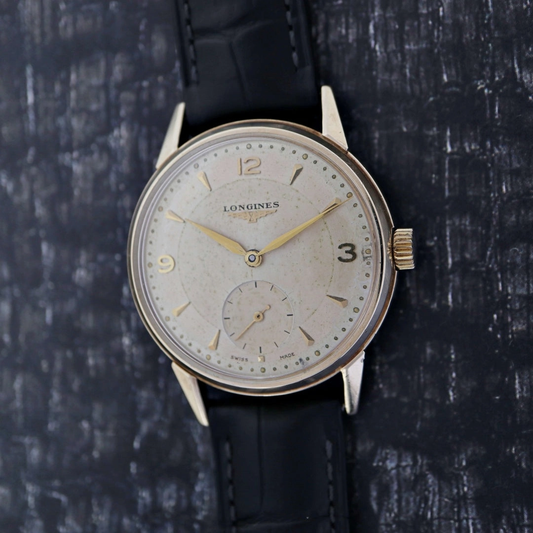 Longines 9k Gold Dress Watch, 1953