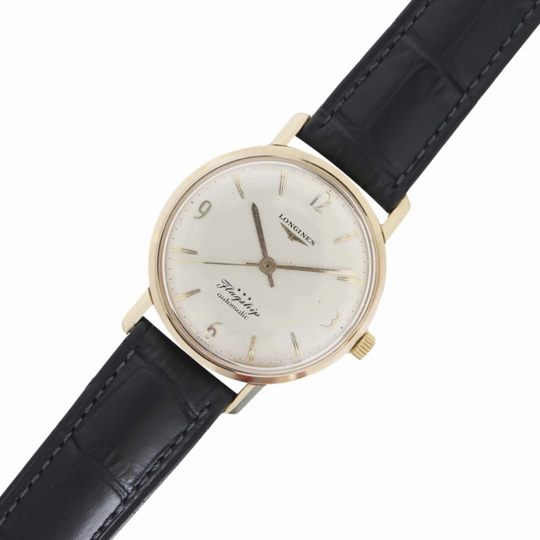 Longines Flagship 3403, 9k Gold, 1960 Vintage Watch