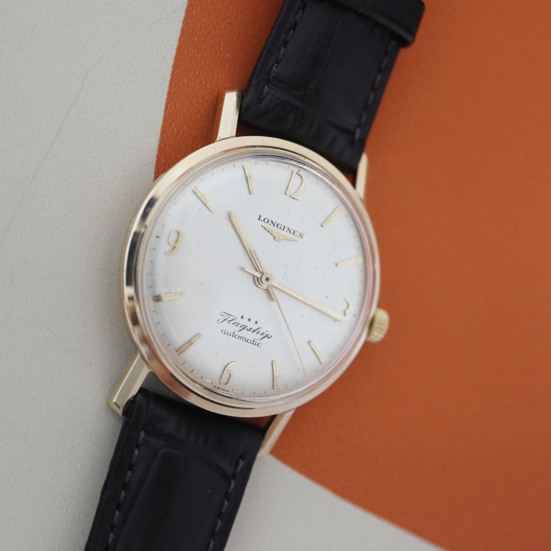 Longines Flagship 3403, 9k Gold, 1960 Vintage Watch