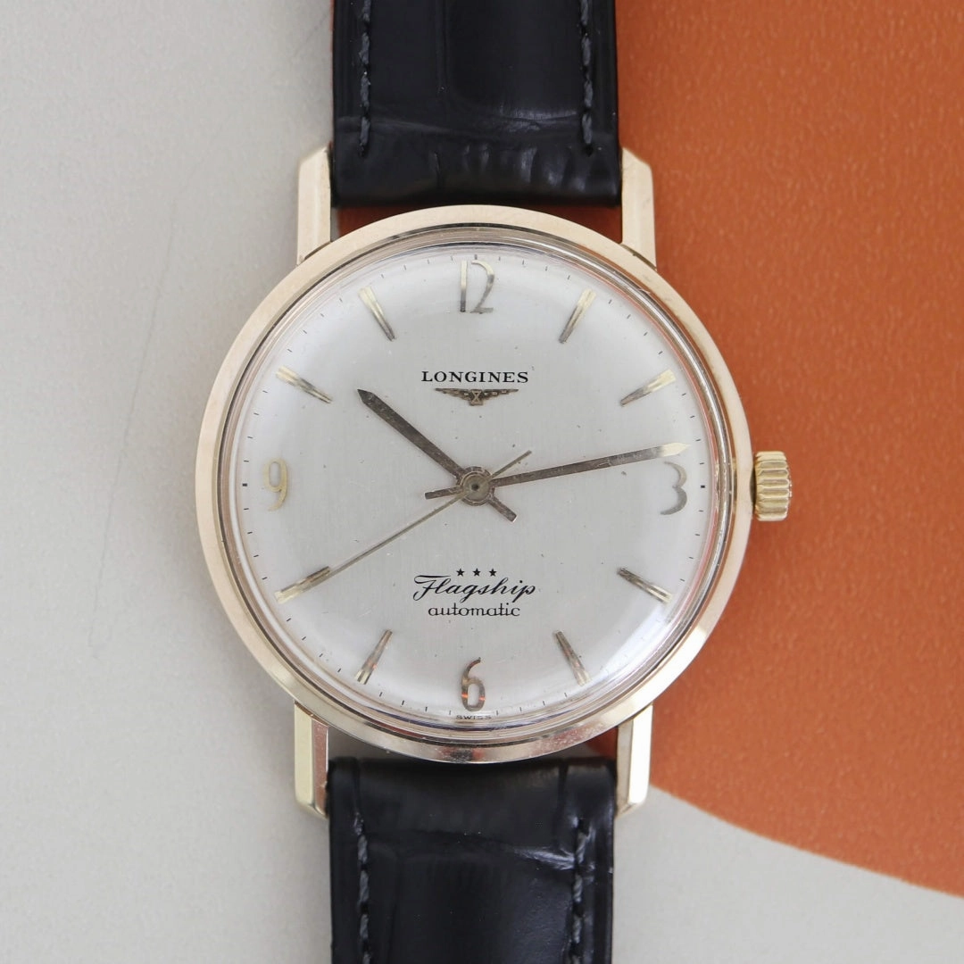 Longines Flagship 3403, 9k Gold, 1960 Vintage Watch