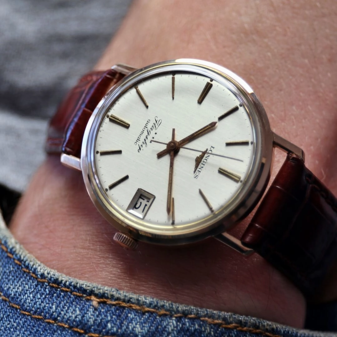 Longines Flagship Automatic 3418 9k Gold, 1966