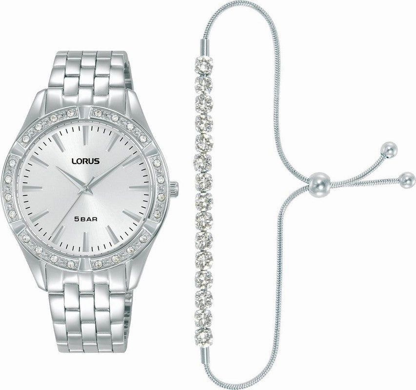 Lorus Ladies Watch and Bracelet Set