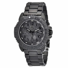 Luminox 3182.BO Men's Sea Steel Colormark Chronograph 3180 Black Dial Dive Watch