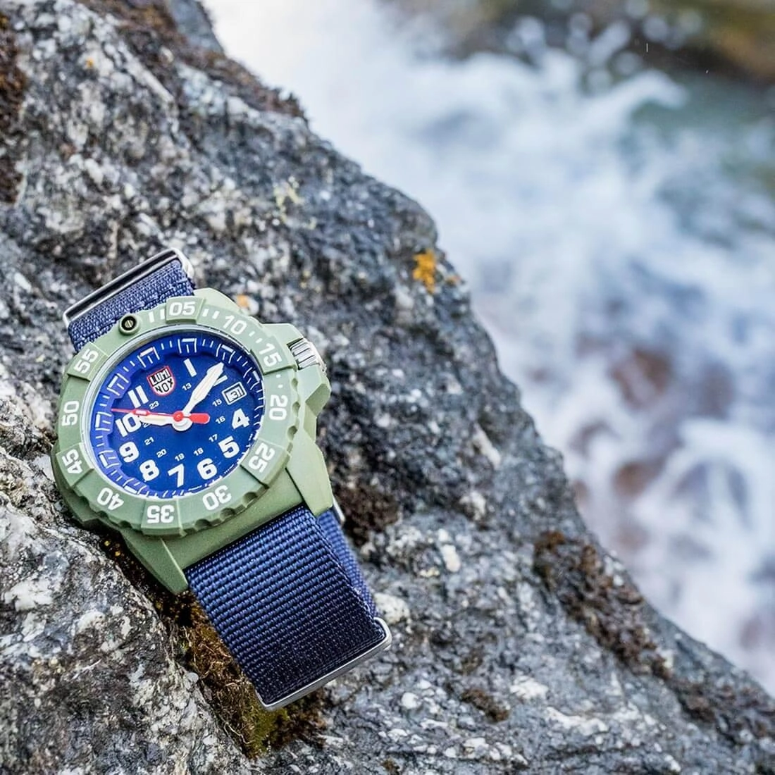 Luminox 3503.ND Navy Seal 3500 Men's Blue Band Dive Watch