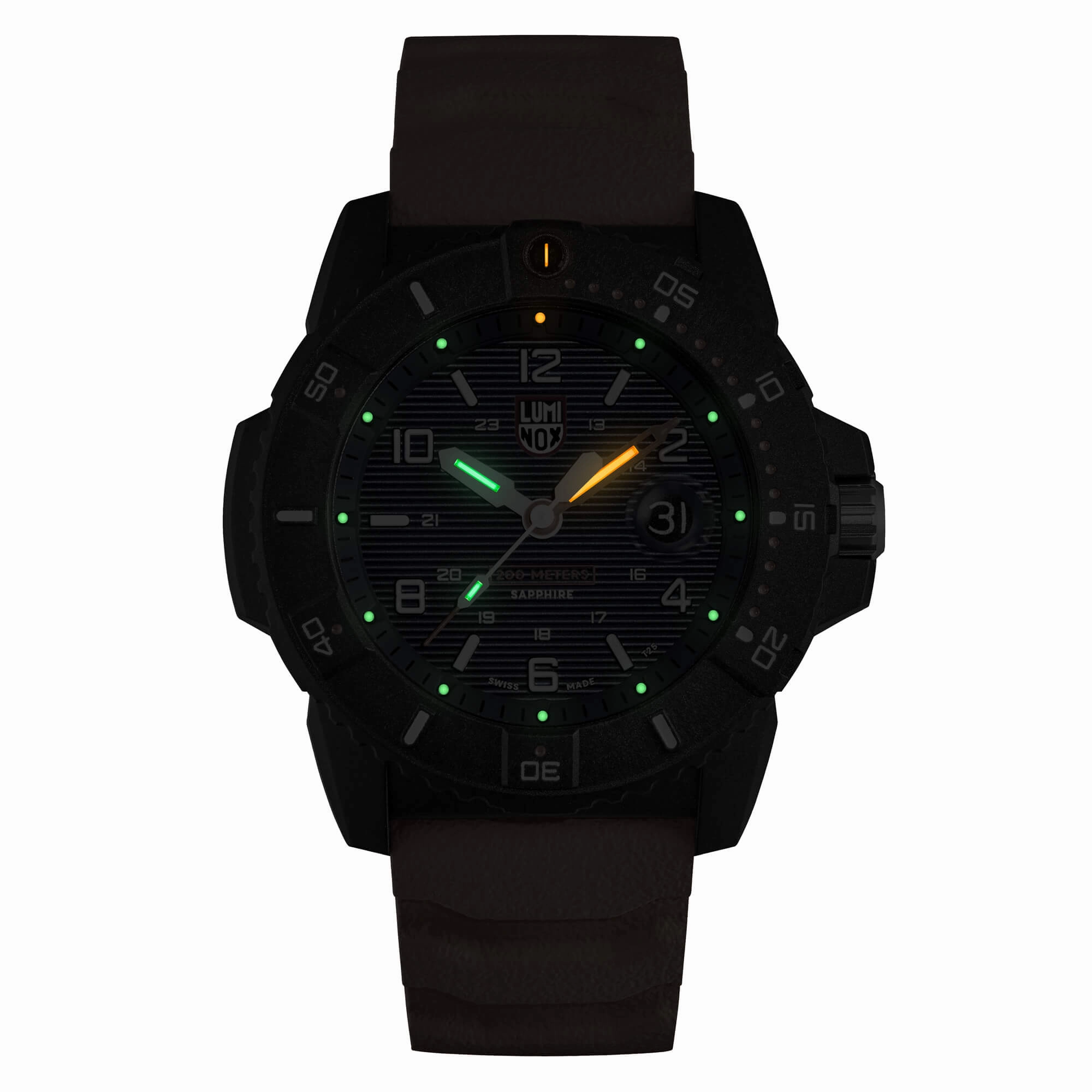Luminox 3603 Men's Navy Seal 3600 Series Orange Strap