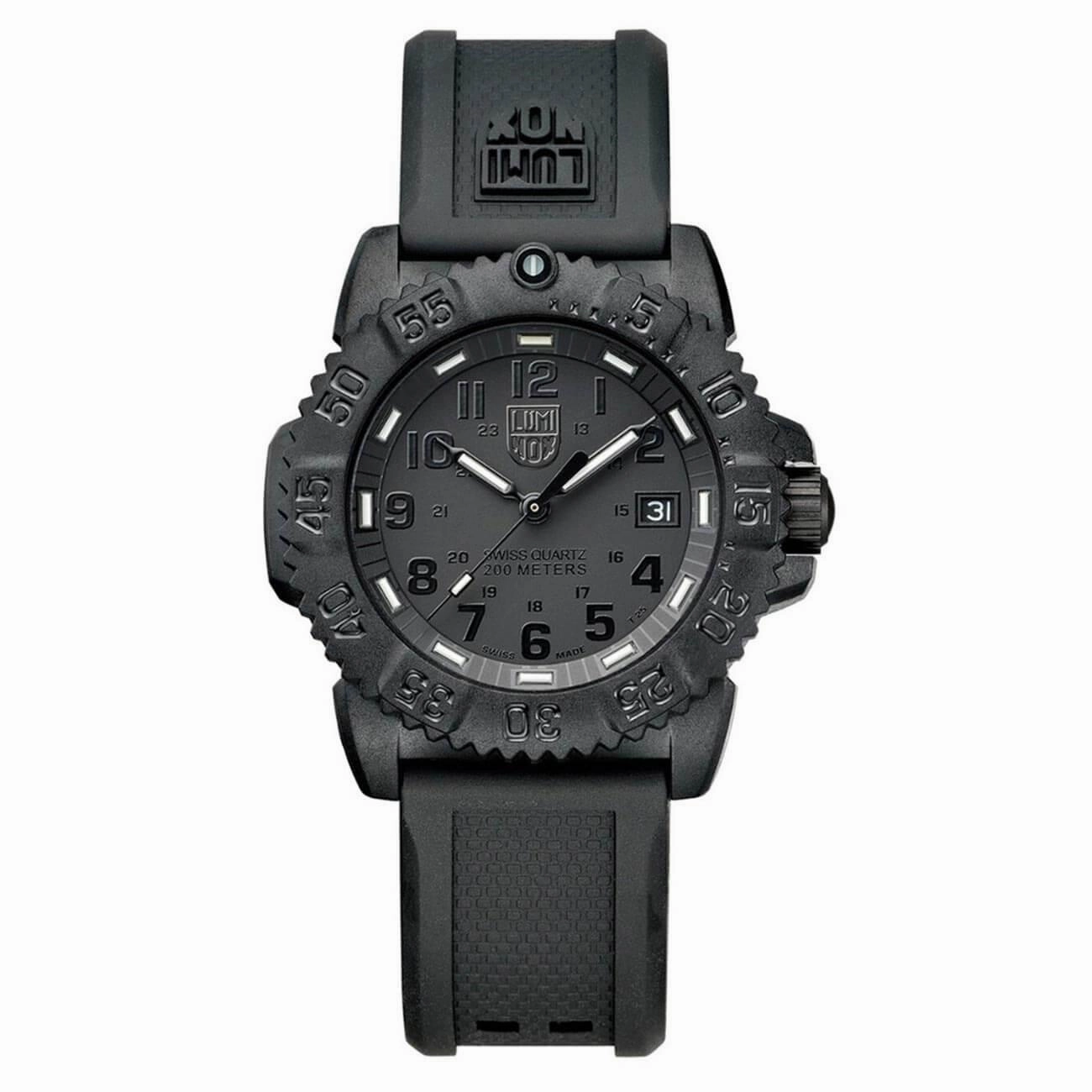 Luminox 7051 Blackout Women's Navy SEAL Colormark Dive Watch