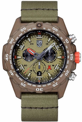 Luminox Bear Grylls Master #TIDE 3740 Series Olive Black Watch