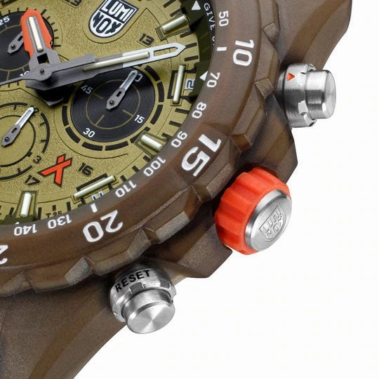 Luminox Bear Grylls Master #TIDE 3740 Series Olive Black Watch