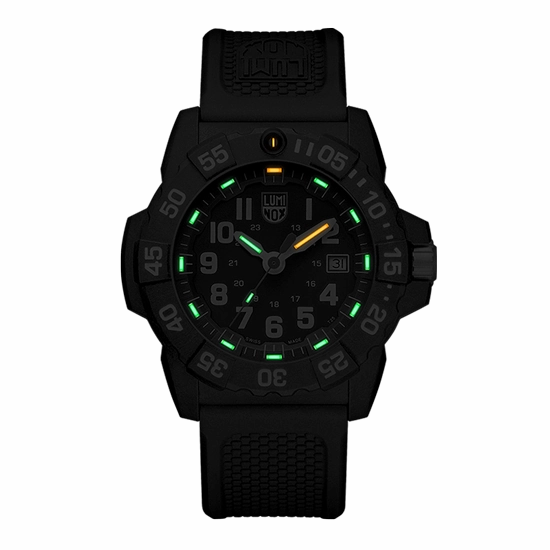 Luminox Black on Black Navy Seal XS.3501.F