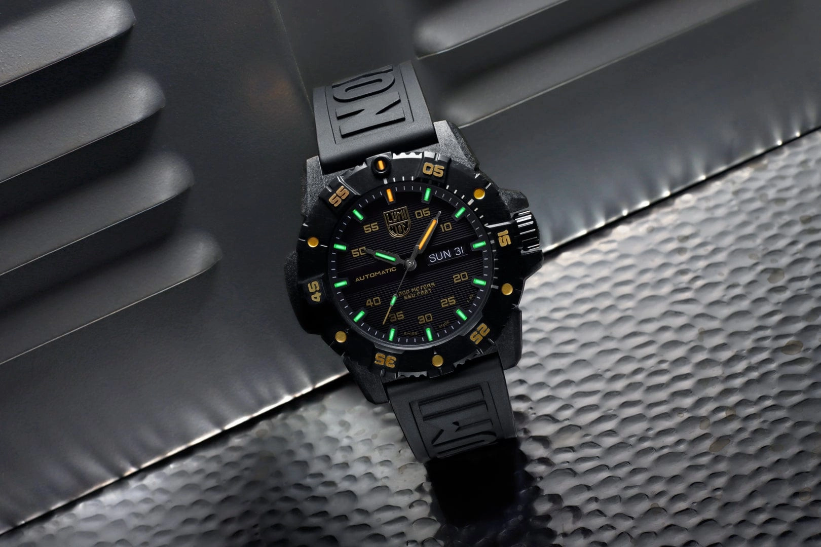 Luminox Limited Edition Master Carbon Seal Automatic Watch XS.3865.GOLD