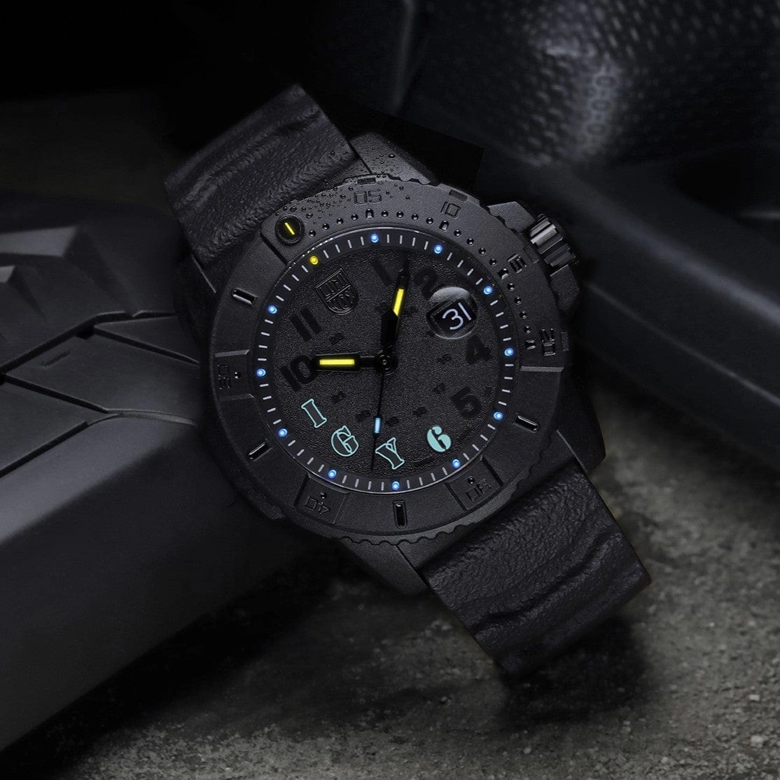 Luminox Limited Edition Navy Seal Foundation Black Dial Watch XS.3611.IGY6.NSF