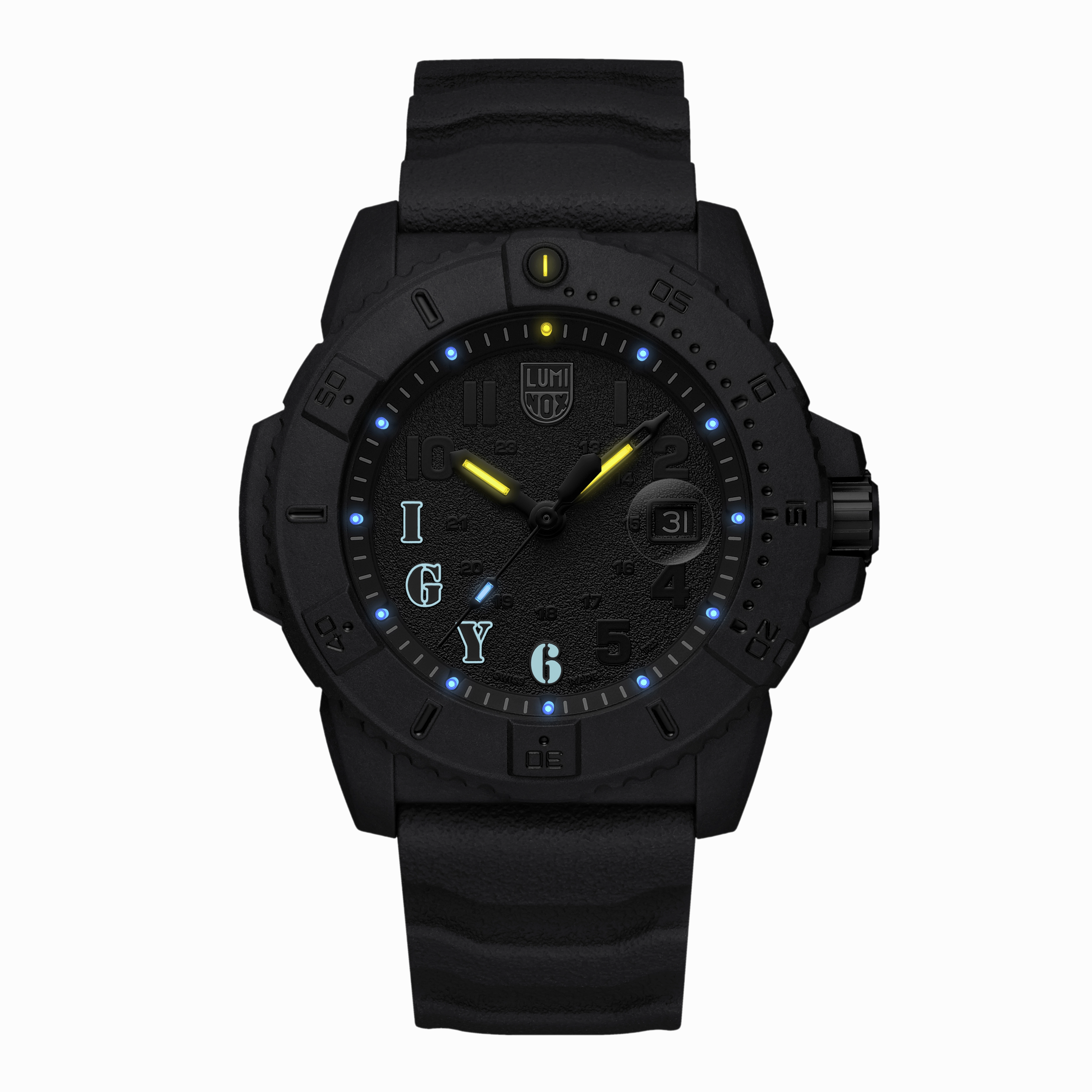 Luminox Limited Edition Navy Seal Foundation Black Dial Watch XS.3611.IGY6.NSF