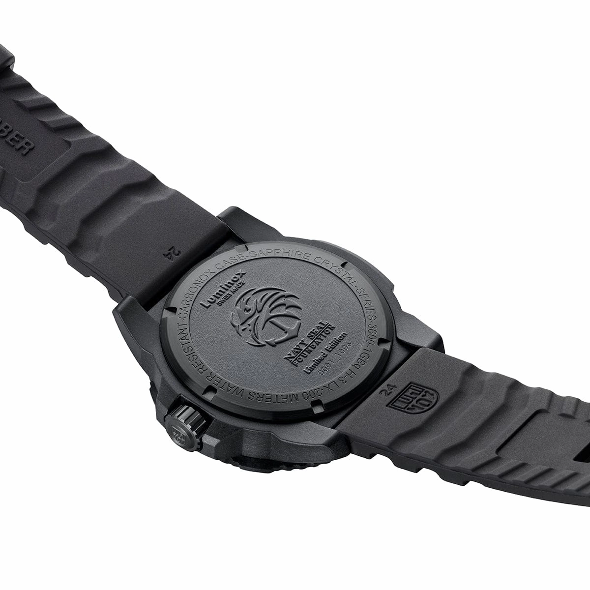 Luminox Limited Edition Navy Seal Foundation Black Dial Watch XS.3611.IGY6.NSF