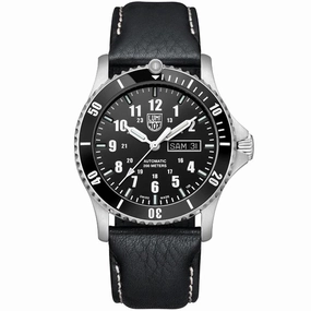 Luminox Men's Automatic Sport Timer Black Dial Leather Strap | XS.0921