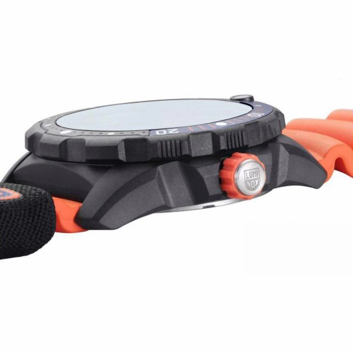 Luminox Men's Quartz Watch - Bear Grylls Survival Orange Rubber Strap | 3723.R3.1
