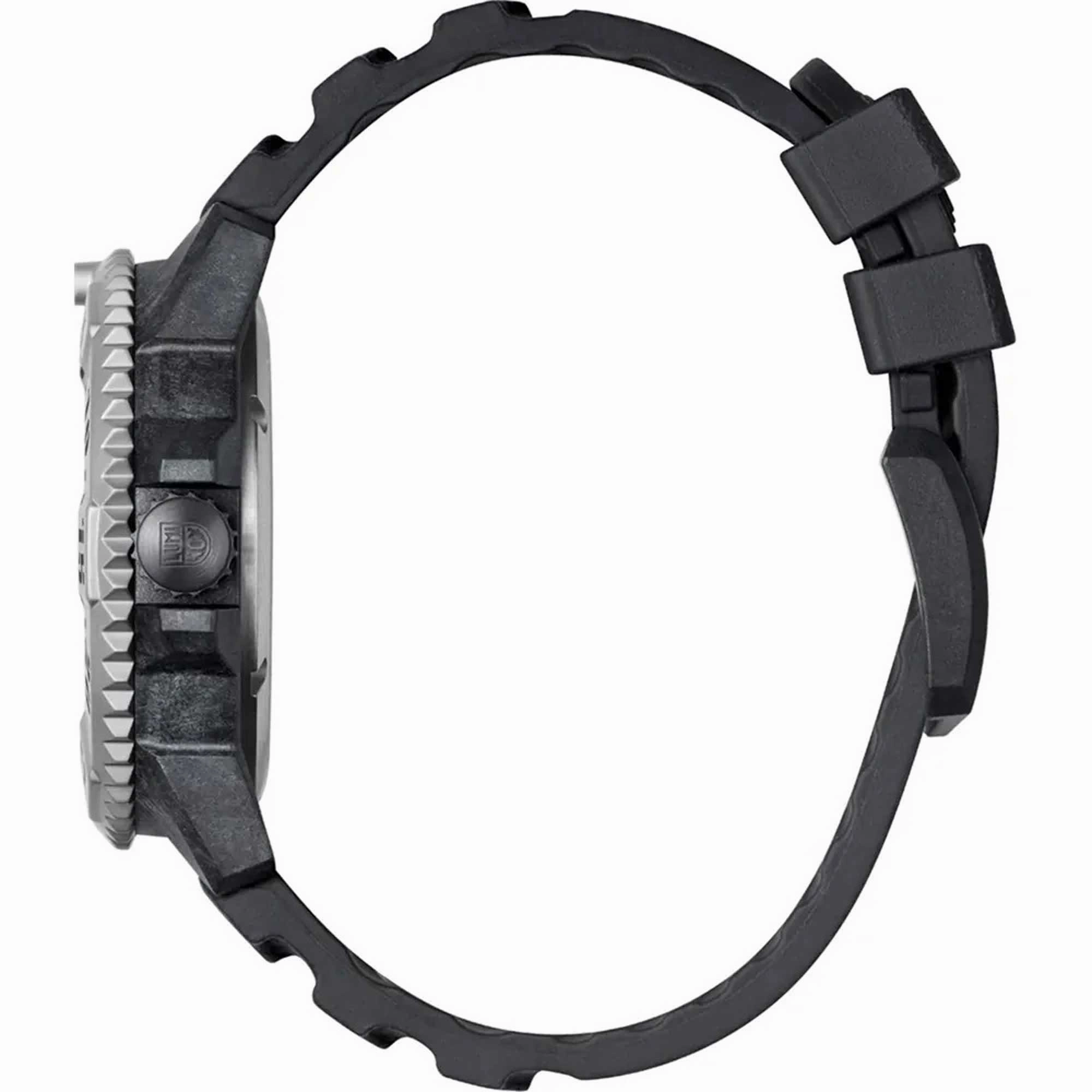Luminox Men's Quartz Watch - Black Dial Rubber Strap Dive Military Spec | 3351.SET