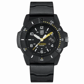 Luminox Men's Quartz Watch - Navy Seal 3600 Series Black Dial Strap Dive | 3601