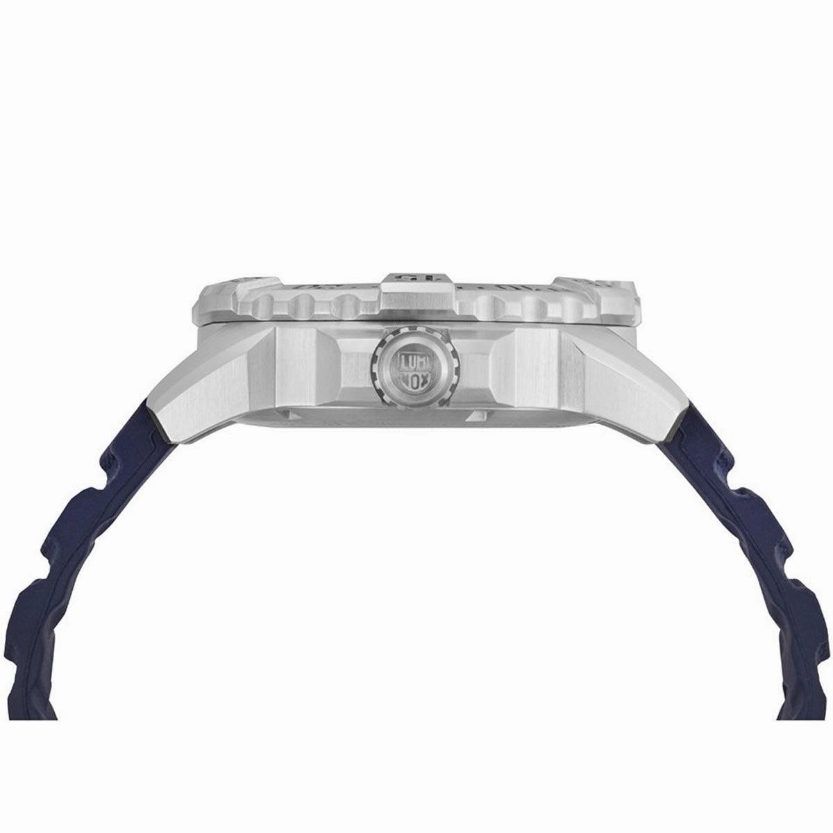 Luminox Men's Quartz Watch - Navy Seal Steel Blue Dial Navy Blue Rubber Strap | 3253