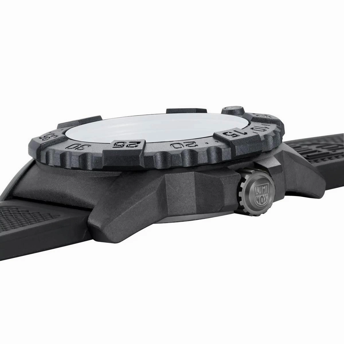 Luminox Men's Quartz Watch - Never Forget Rotating Bezel Rubber Strap | 3501.BO.NF
