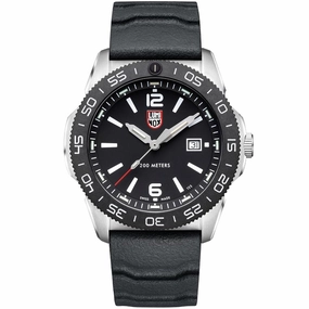 Luminox Men's Quartz Watch - Pacific Diver Rotating Bezel Black Dial Strap | 3121