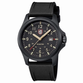 Luminox Men's Watch - Atacama Field Date Black Nylon with Rubber Strap | XL.1970.SET